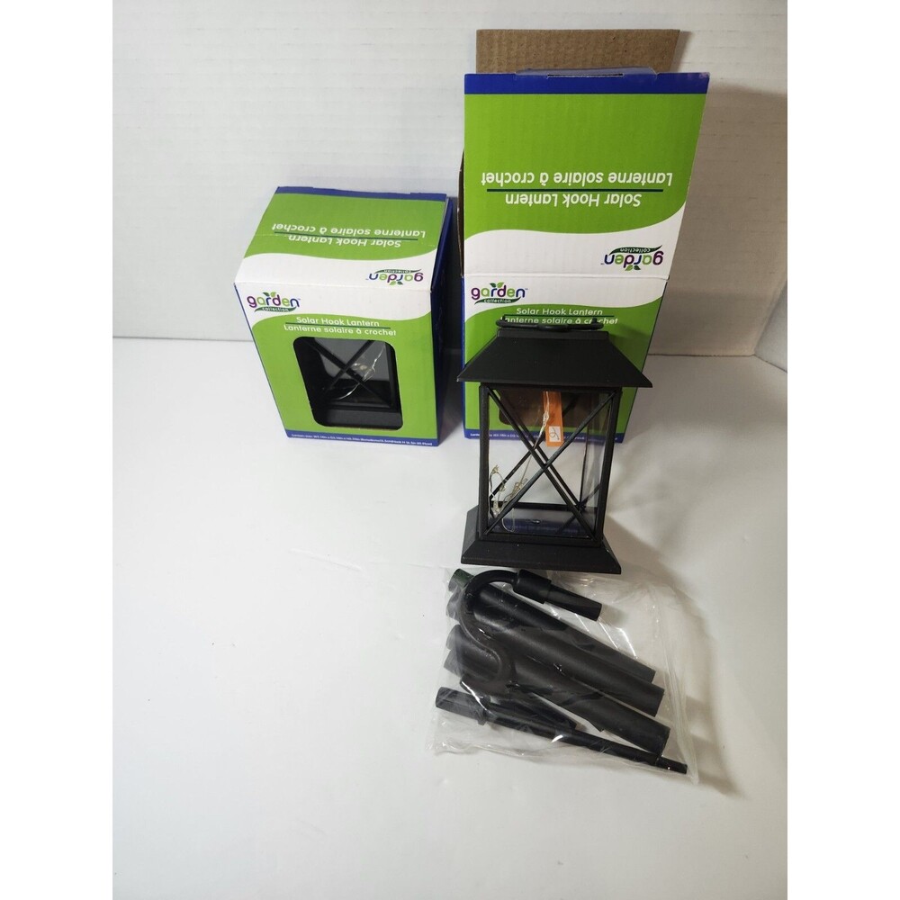 Lot Of 2 Solar Hook Lights